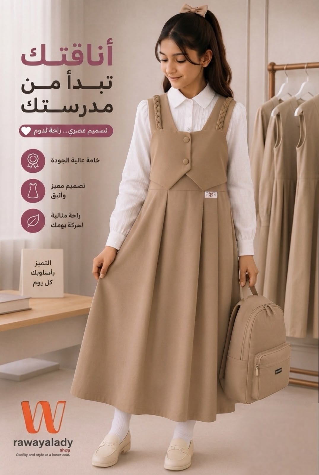 مريول روضة بيج